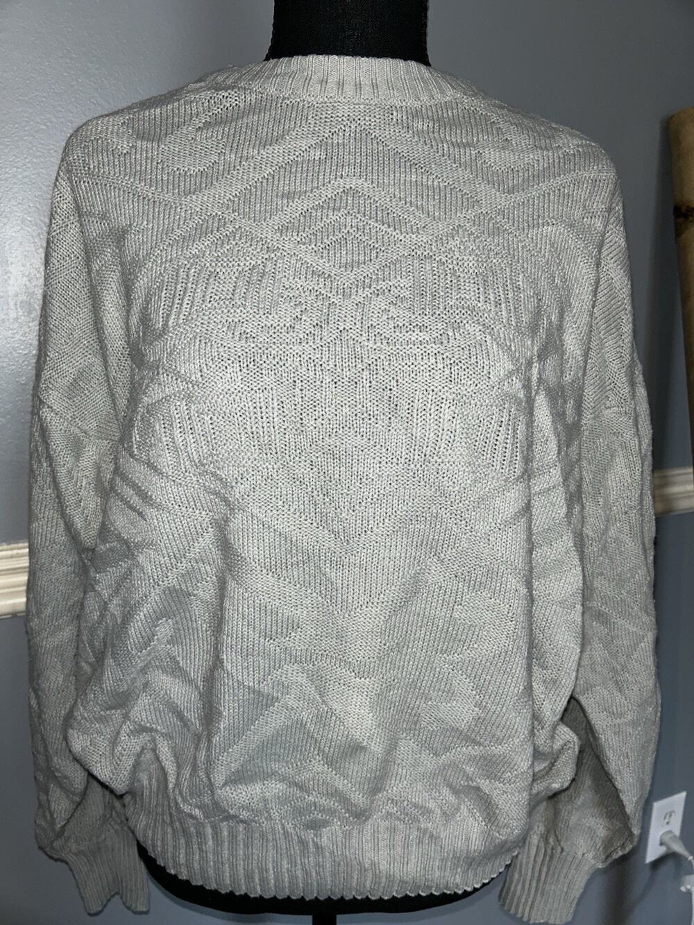 London Fog Women’s Sweater Size Large Grey